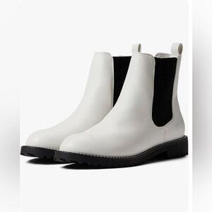 MIA Studded White Boots Size 9